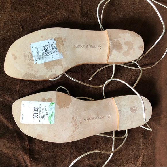 Manolo Blahnik Sandals NWT - Picture 4 of 9